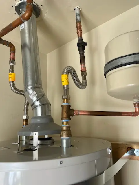Water heater installation and plumbing repair in Beebe