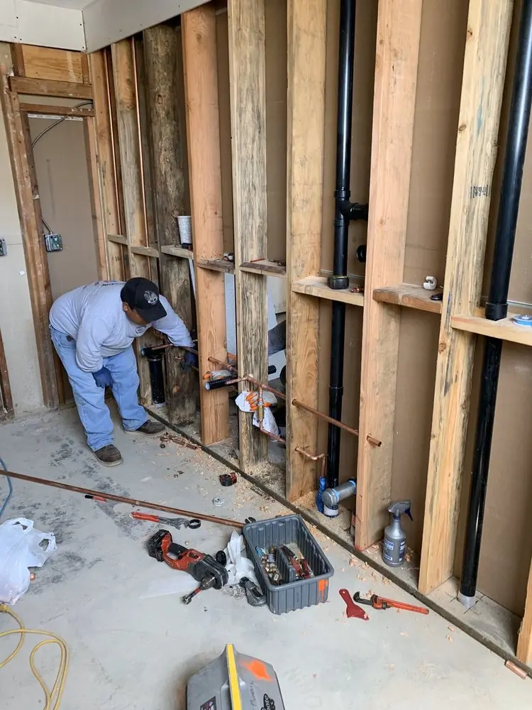 Commercial rough-in plumbing for Commercial Plumbing in Beebe